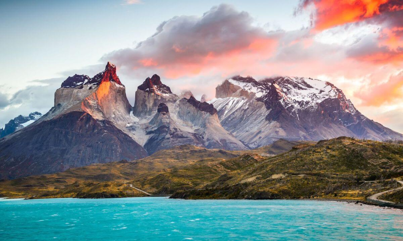 Der Torres del Paine Nationalpark in Chile Der Torres del Paine Nationalpark in Chile