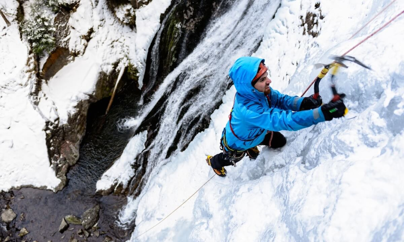 Vorbereitung und Training für das Eisklettern Vorbereitung und Training für das Eisklettern