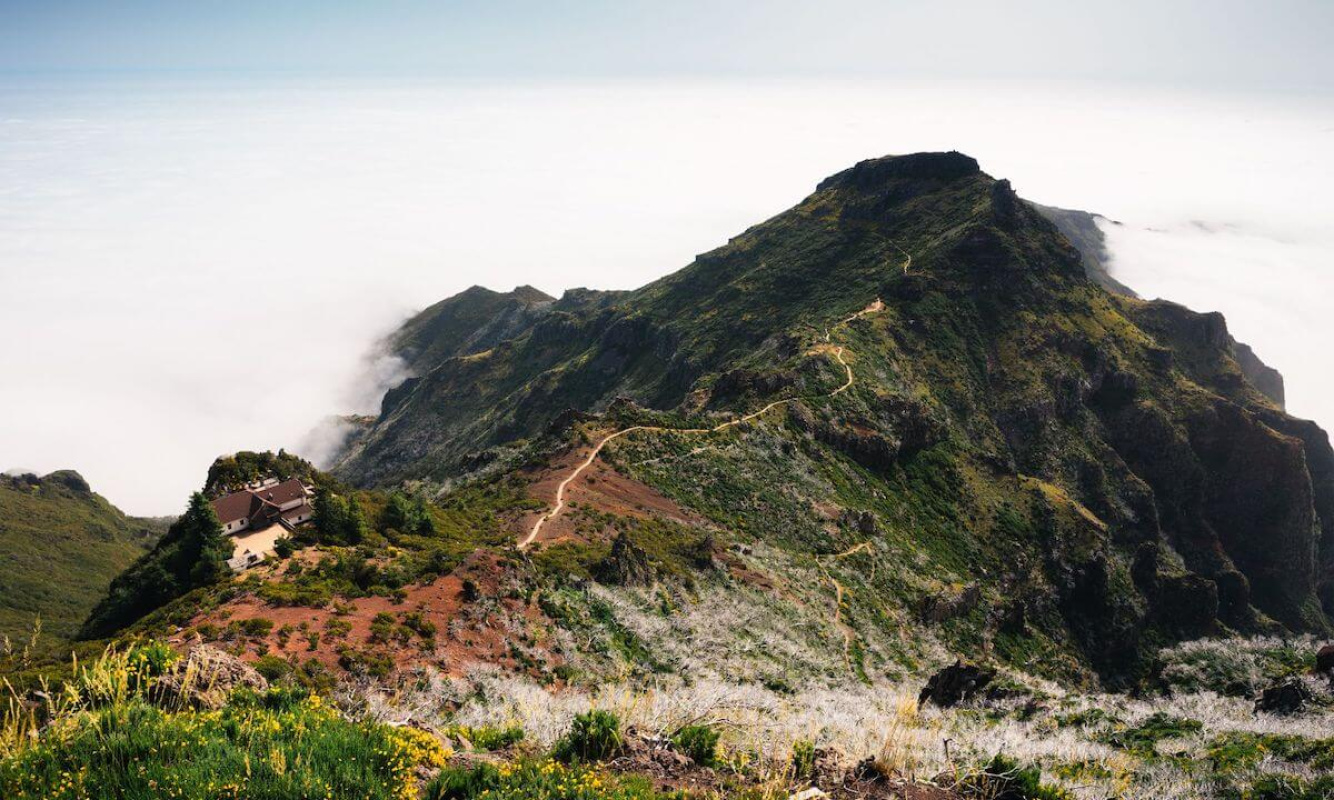 Wandern in den Bergen von Madeira Wandern in den Bergen von Madeira