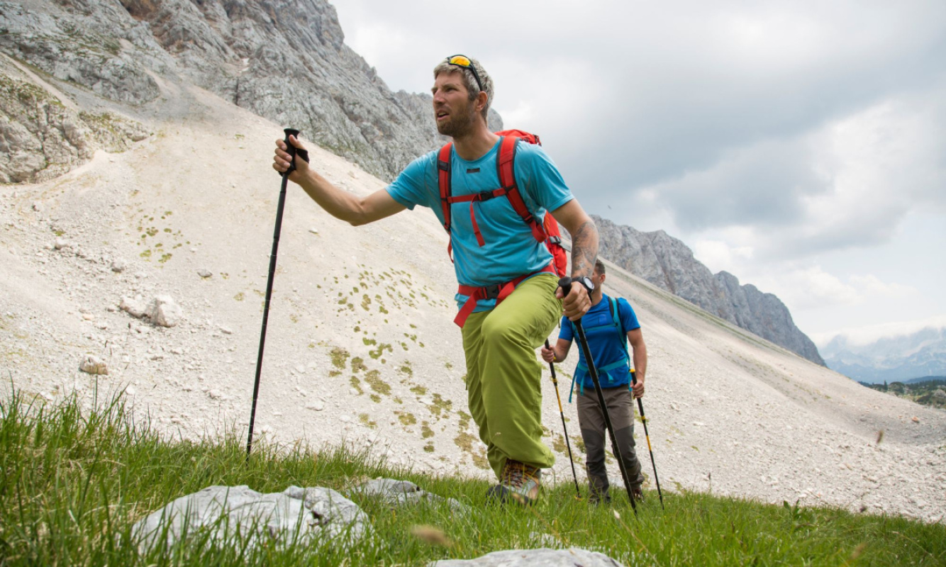 Wanderstöcke einstellen Wanderstöcke einstellen