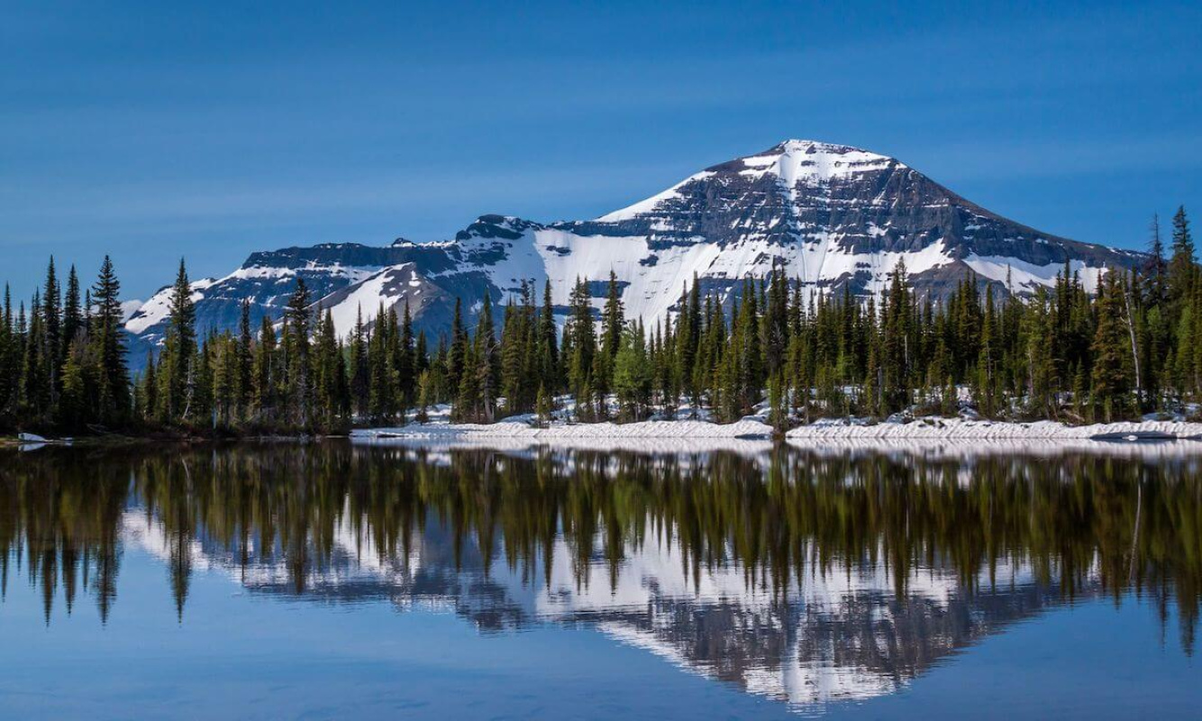 Der Waterton Lakes Nationalpark in Kanada Der Waterton Lakes Nationalpark in Kanada