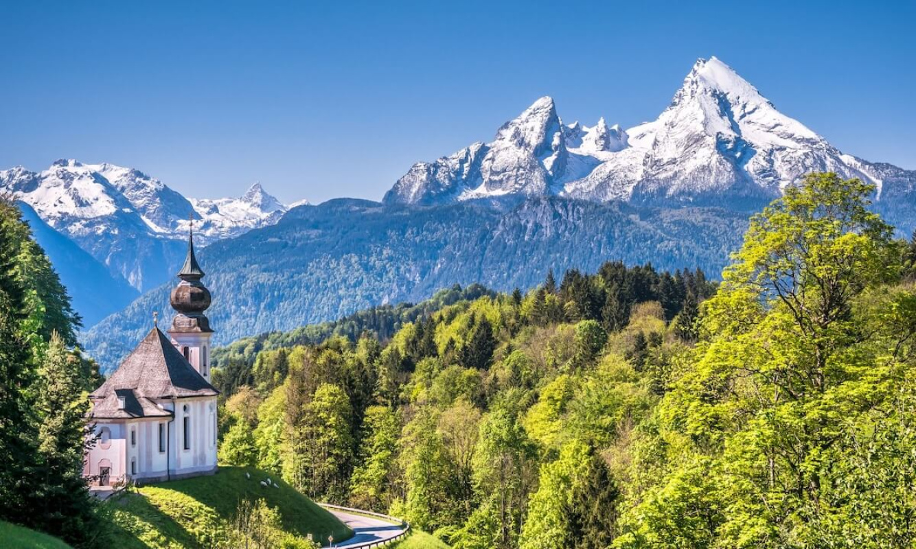 Der Watzmann im Berchtesgadener Land Der Watzmann im Berchtesgadener Land