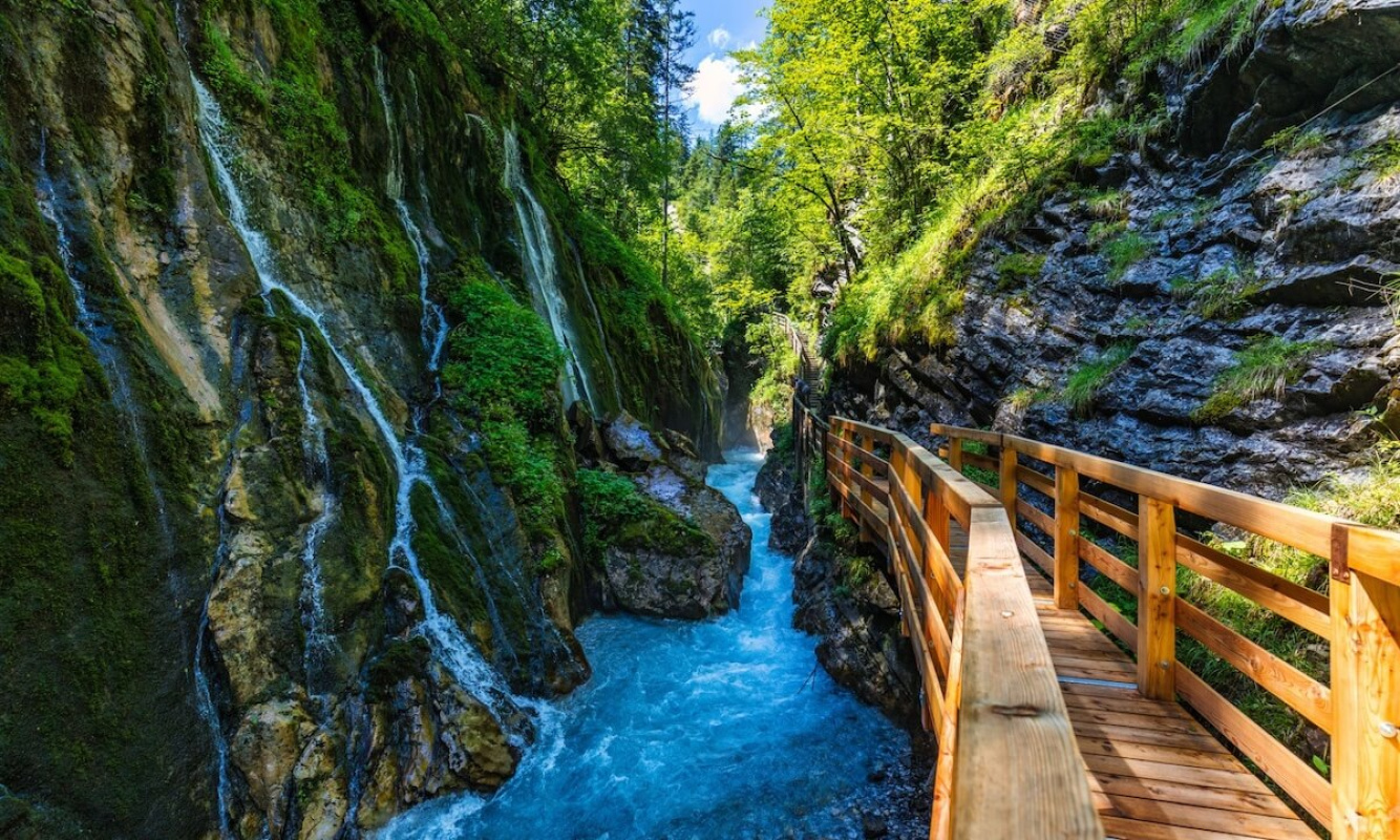 Die Wimbachklamm Die Wimbachklamm