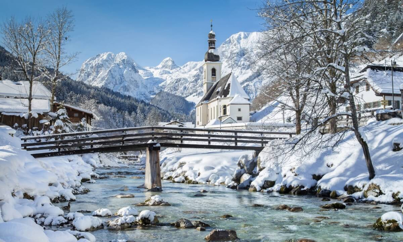 Der Winter in Ramsau bei Berchtesgaden Der Winter in Ramsau bei Berchtesgaden