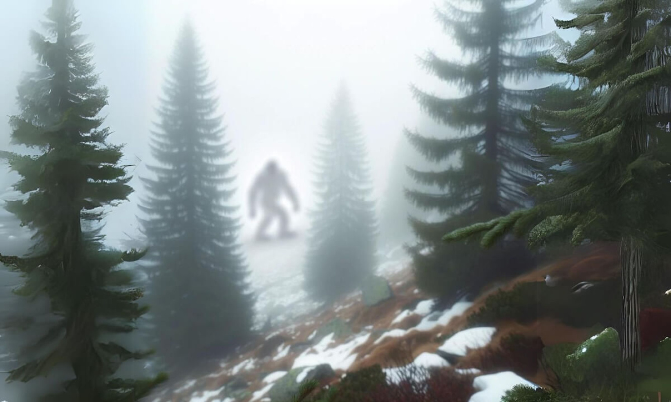 Yeti in den Alpen Yeti in den Alpen