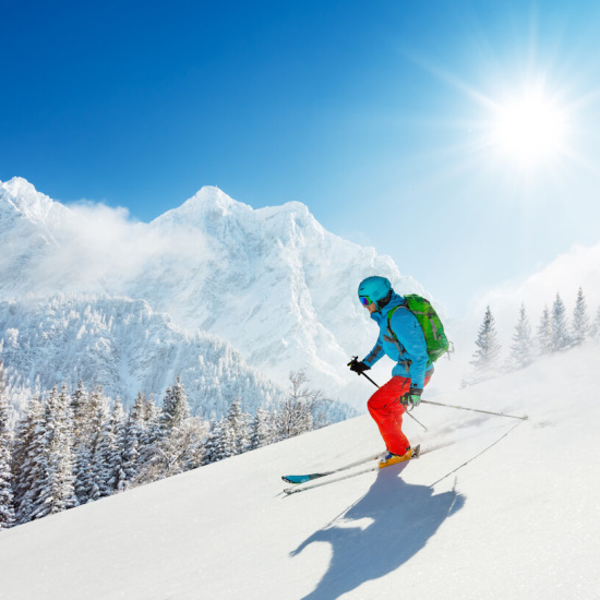 Skifahrer Typen Skifahrer Typen