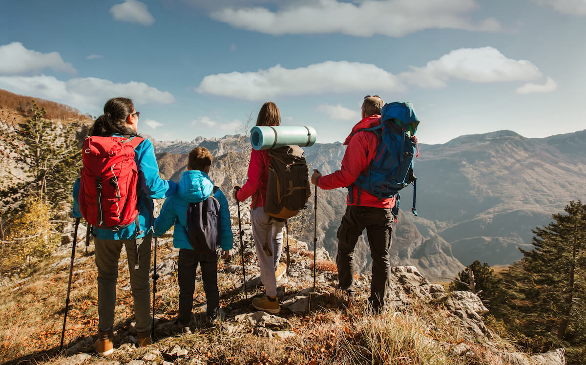 Bergsteigen mit Kindern Bergsteigen mit Kindern