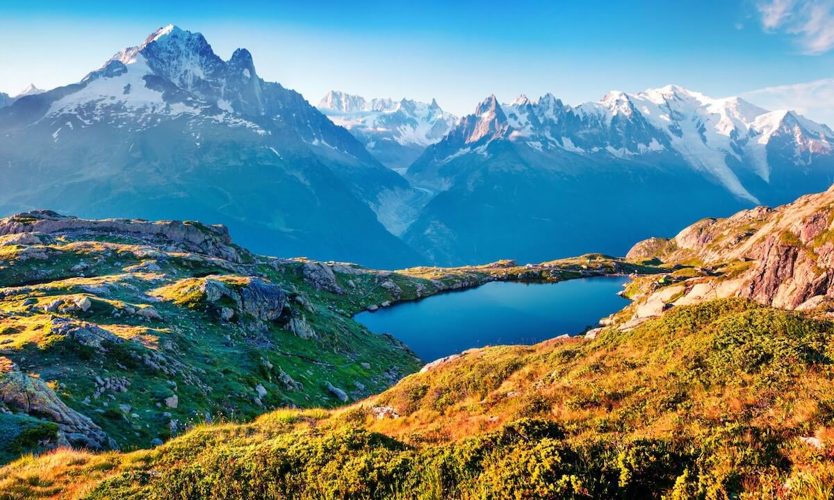 Wanderung zum Lac Blanc Wanderung zum Lac Blanc