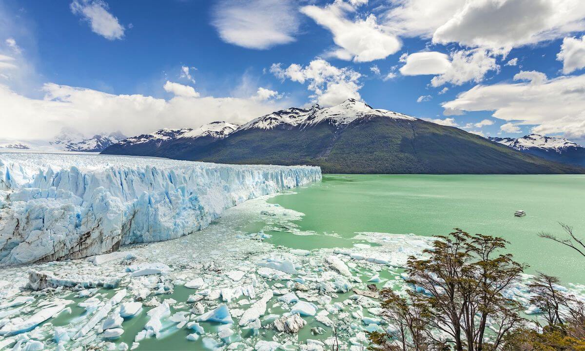 Der Los Glaciares Nationalpark in Argentinien Der Los Glaciares Nationalpark in Argentinien