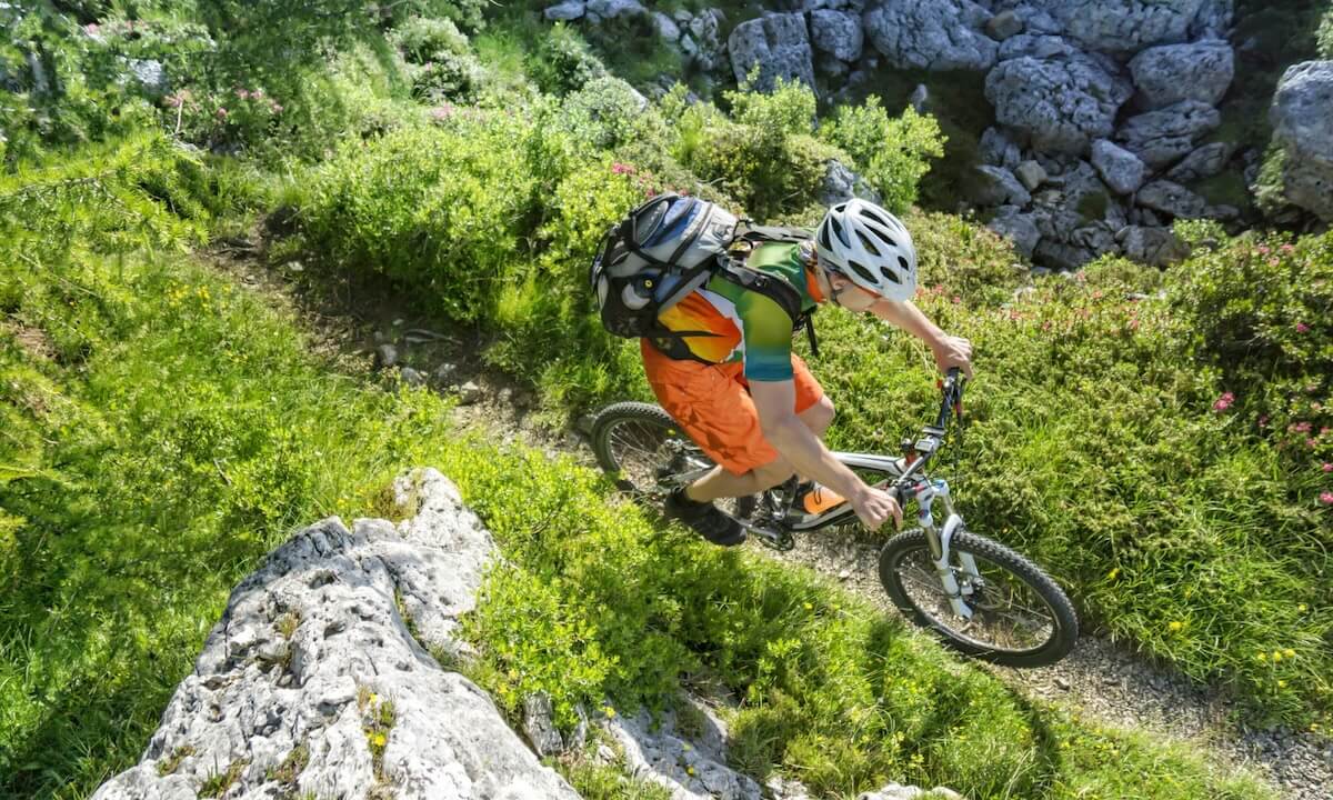 Mountainbiken in den Dolomiten Mountainbiken in den Dolomiten