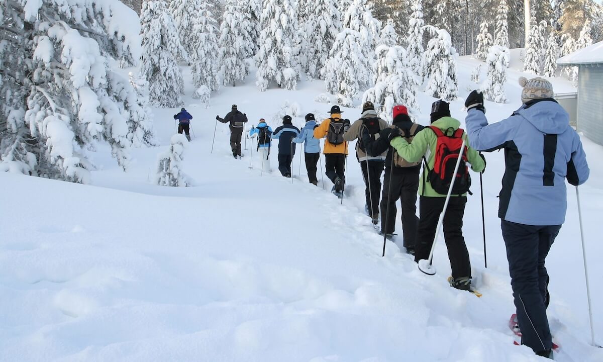 Schneeschuhwandern als Anfänger Schneeschuhwandern als Anfänger