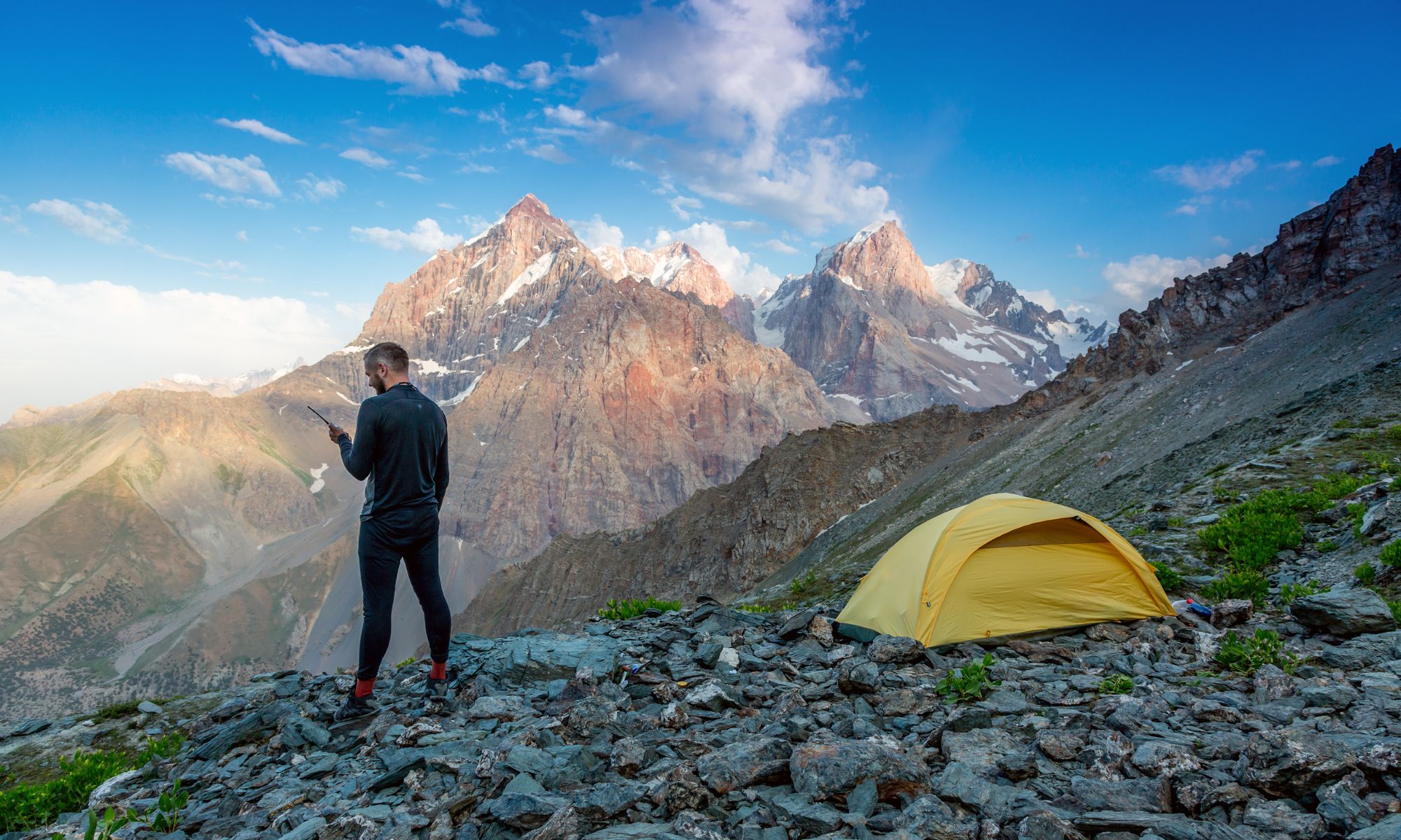 Technologie beim Bergsteigen Technologie beim Bergsteigen