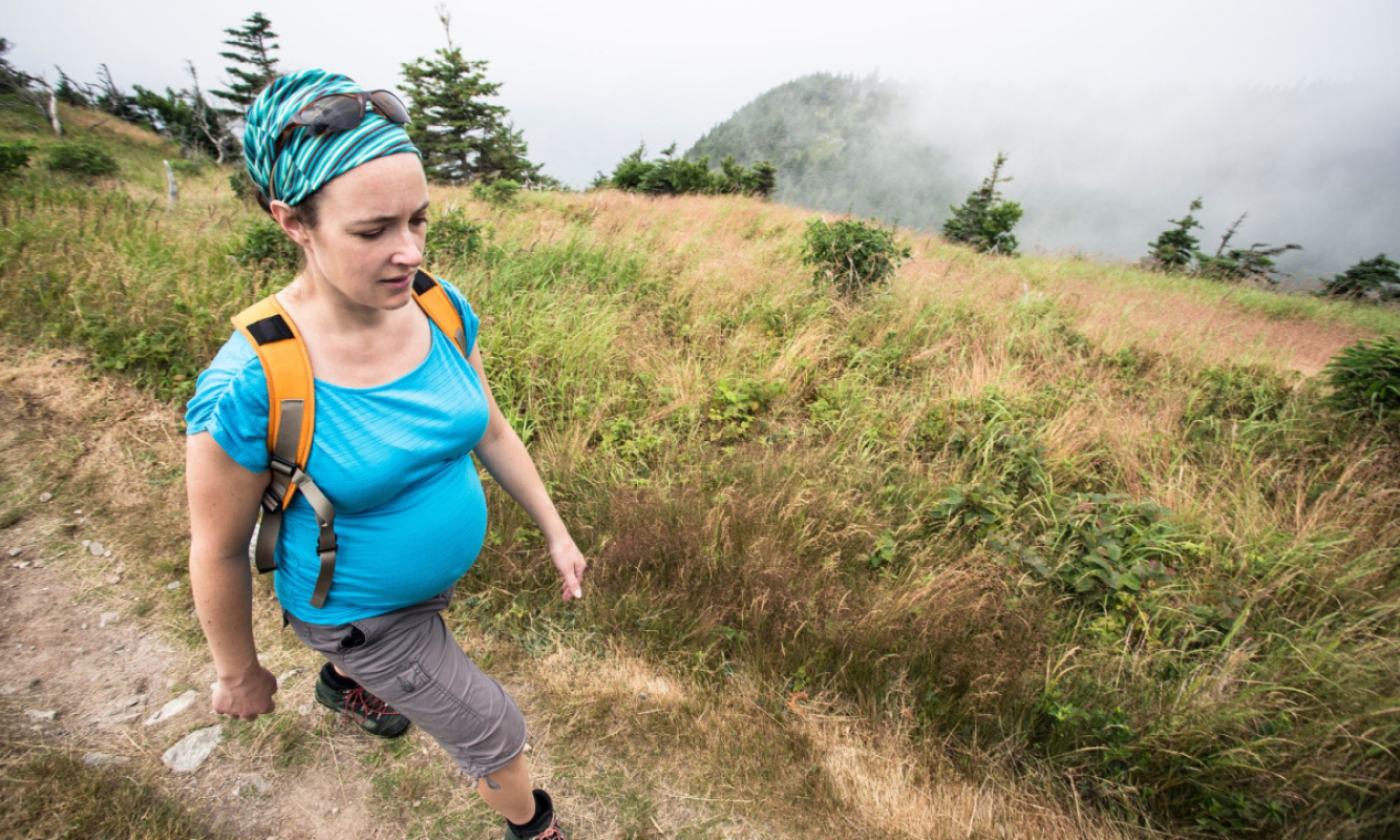 Wandern in der Schwangerschaft