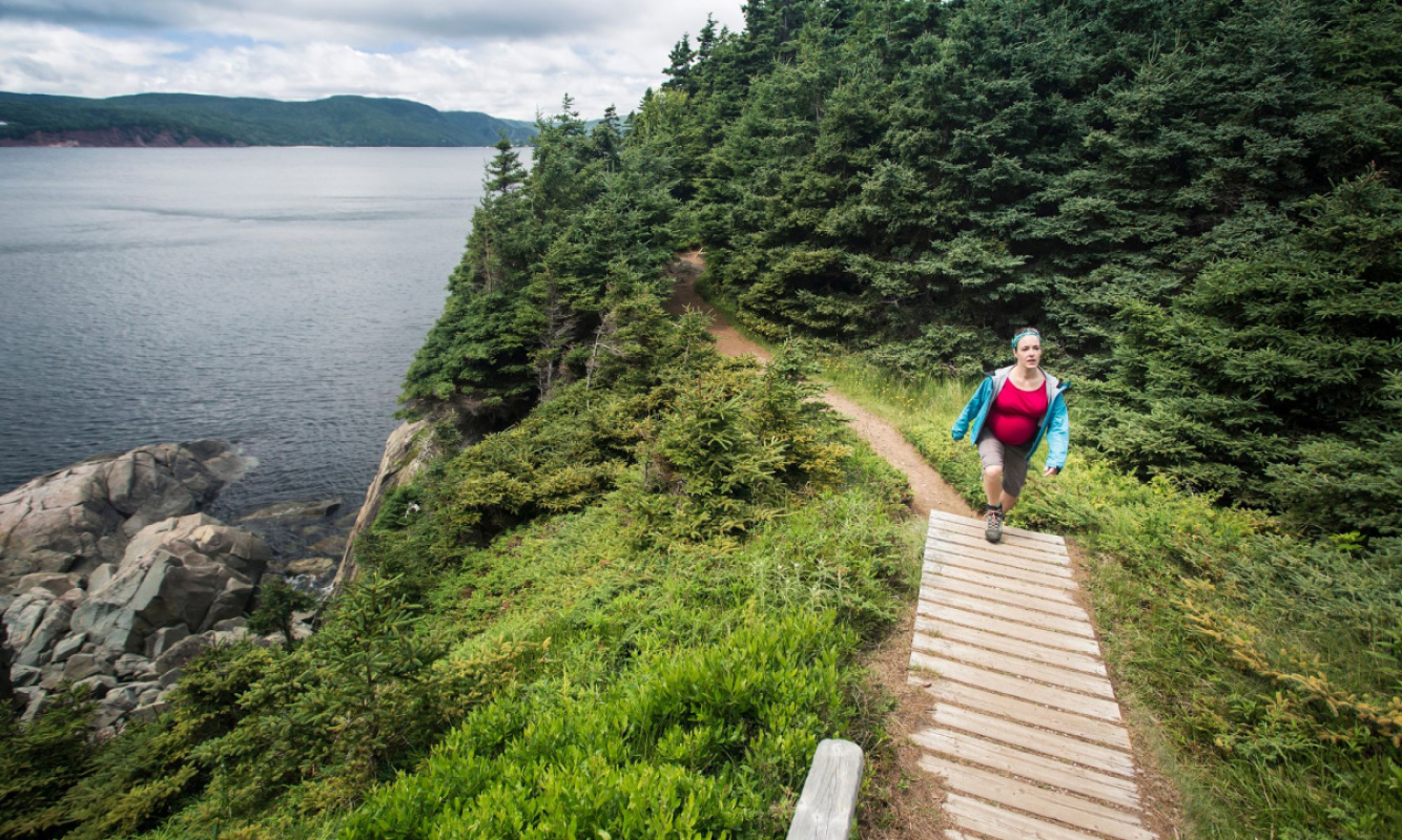 Wandern in der Schwangerschaft