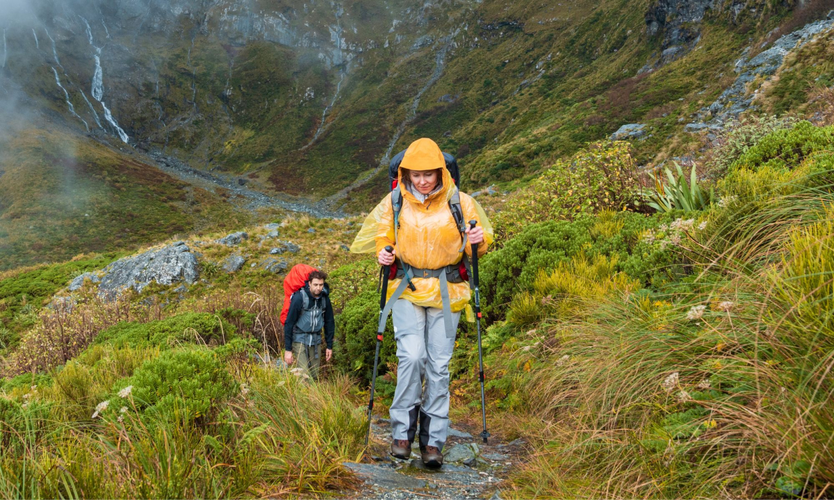 Wanderstöcke richtig einstellen