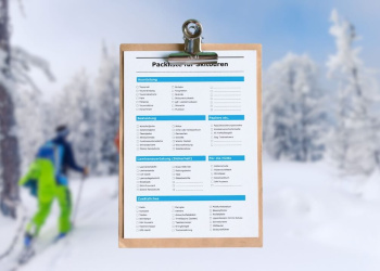 Packliste für Skitouren | Kostenlos mit Checkboxen Packliste für Skitouren | Kostenlos mit Checkboxen