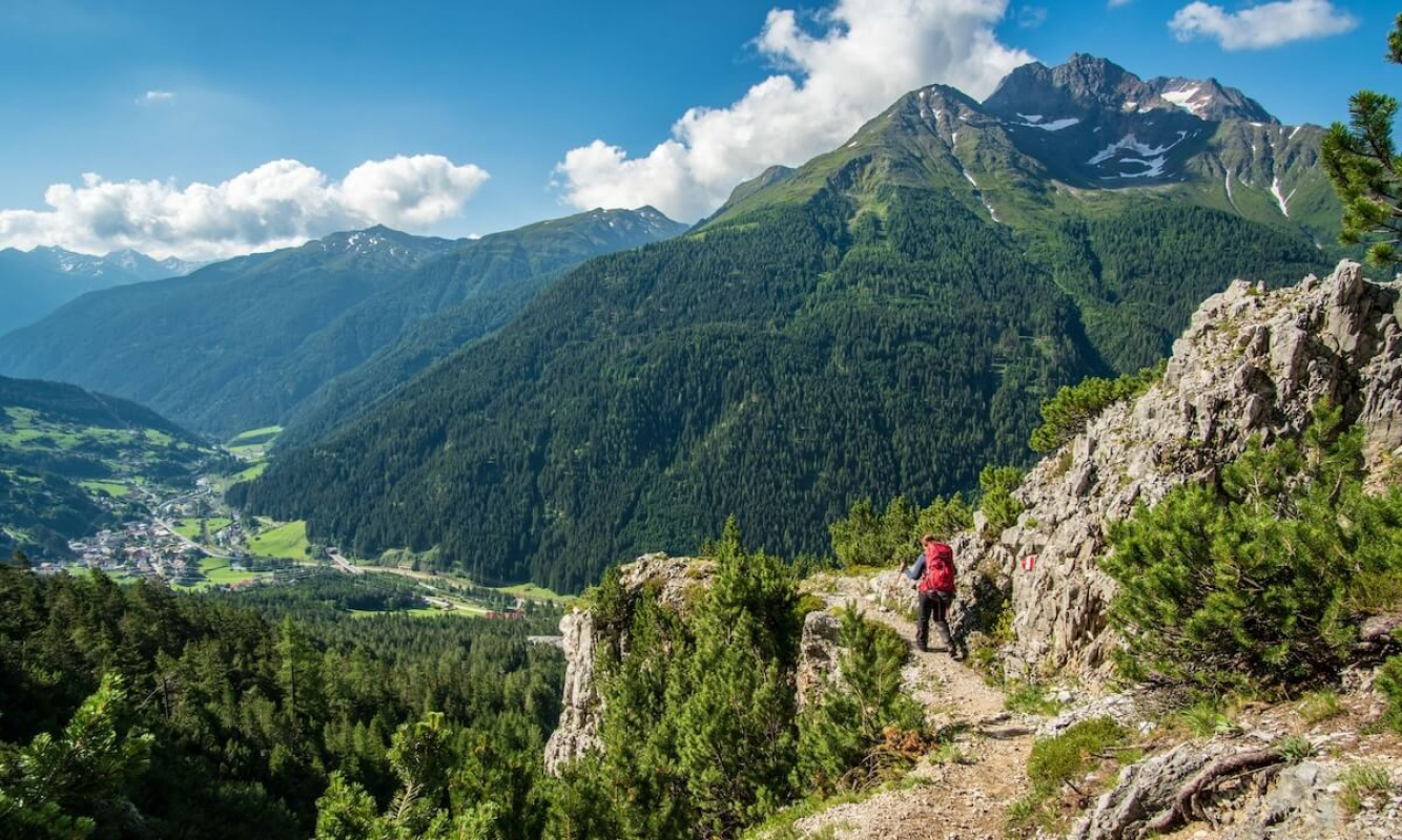 Alpenüberquerung auf dem E5 Alpenüberquerung auf dem E5