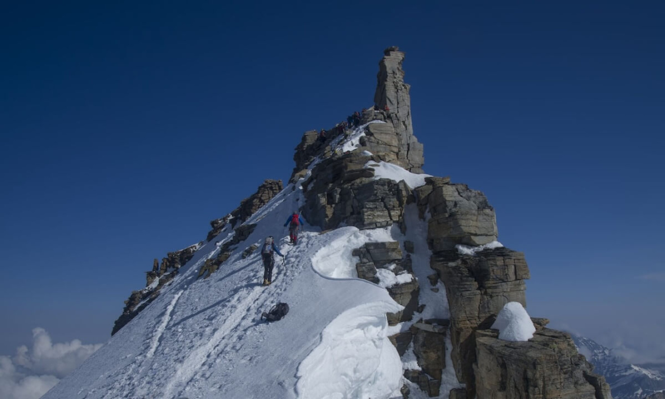 Besteigung des Gran Paradiso Besteigung des Gran Paradiso
