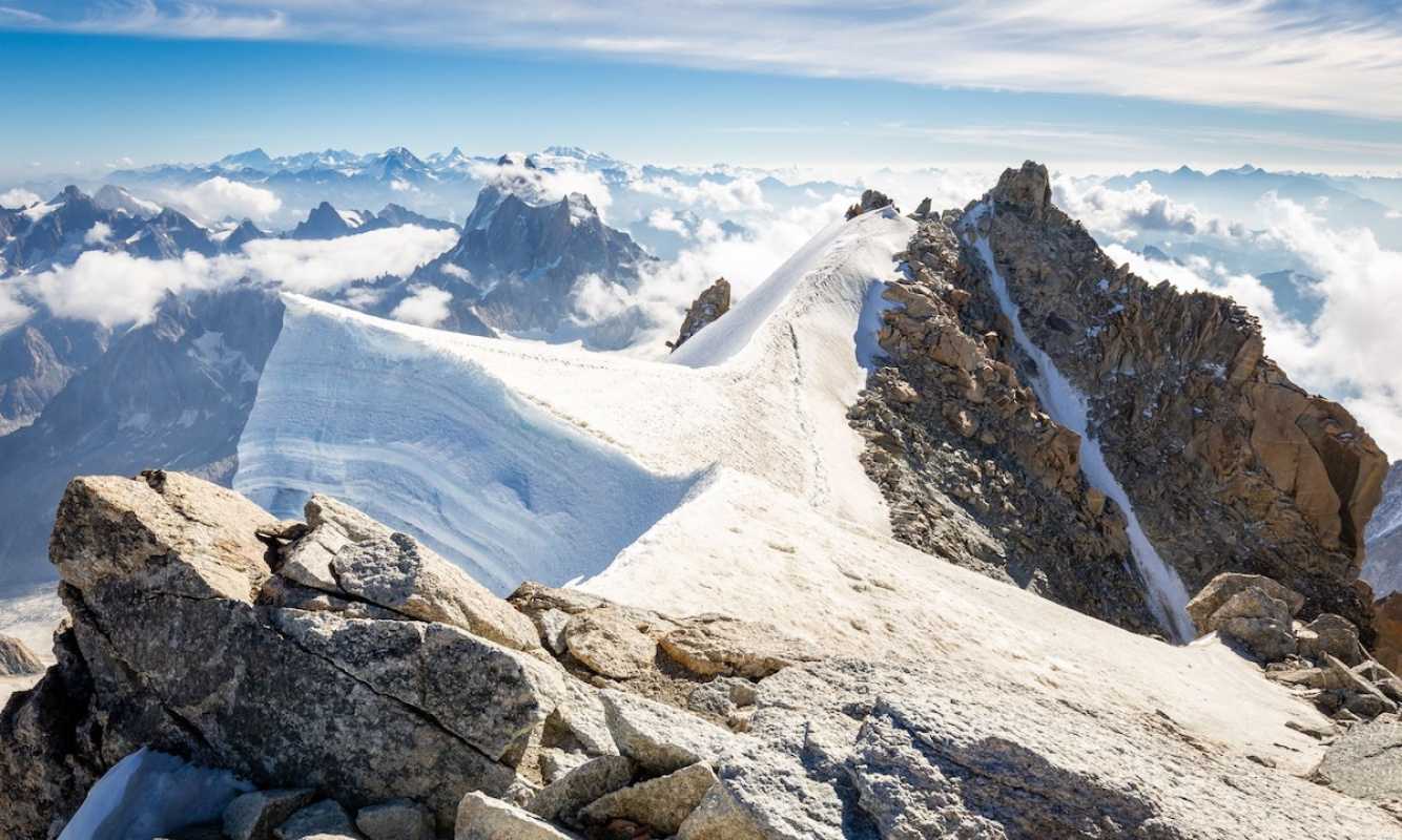 Hochtour auf den Mont Blanc du Tacul Hochtour auf den Mont Blanc du Tacul