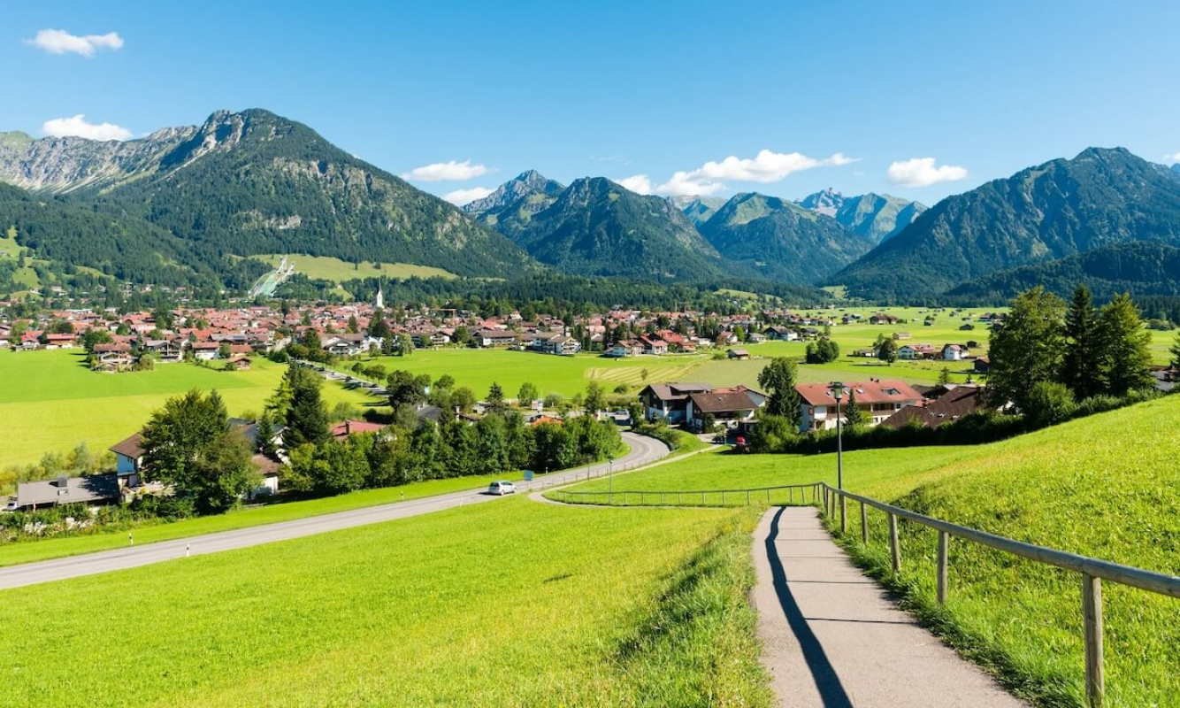 Wandern mit Hund rund um Oberstdorf Wandern mit Hund rund um Oberstdorf