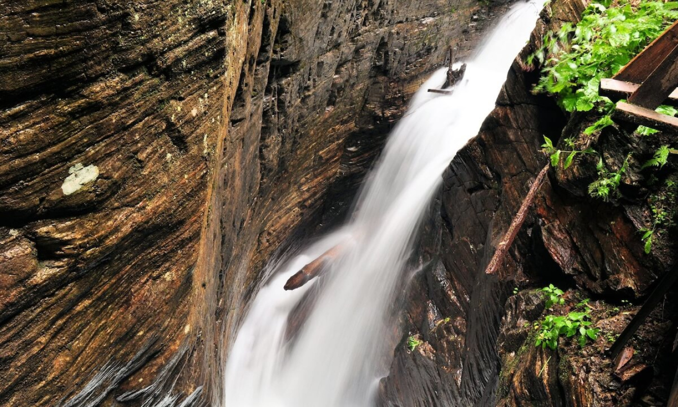 Wanderung durch die Raggaschlucht Wanderung durch die Raggaschlucht