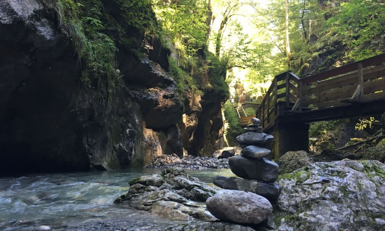 Wanderung durch die Seisenbergklamm Wanderung durch die Seisenbergklamm