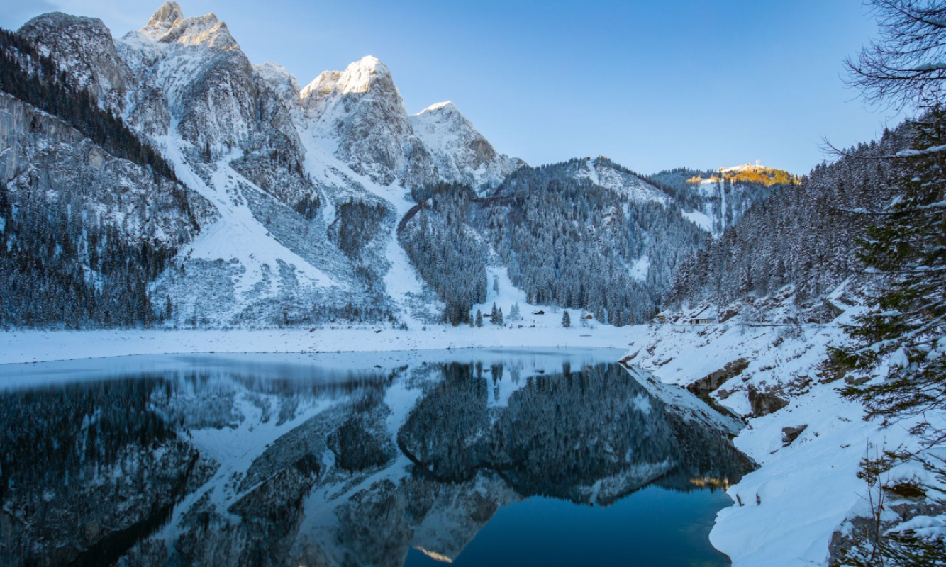 Gosausee im Winter