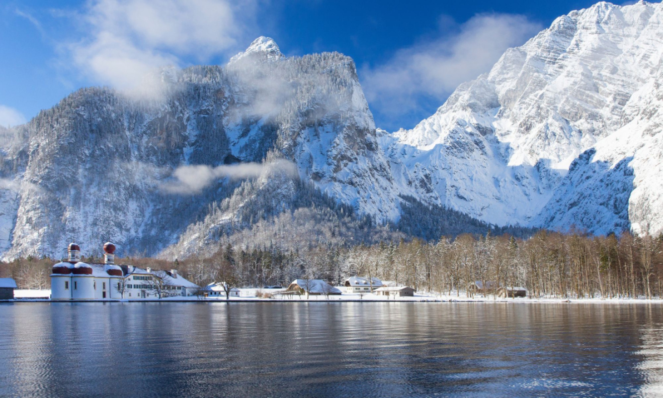Königssee im Winter