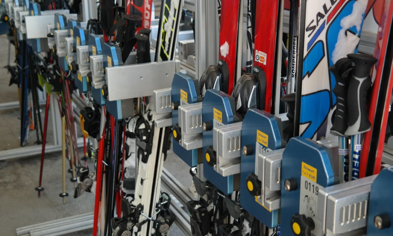 Diebstahlschutz für Ski