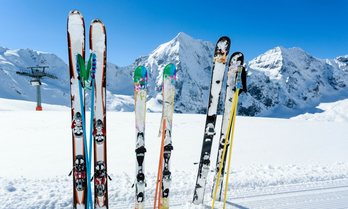 Diebstahlschutz für Ski