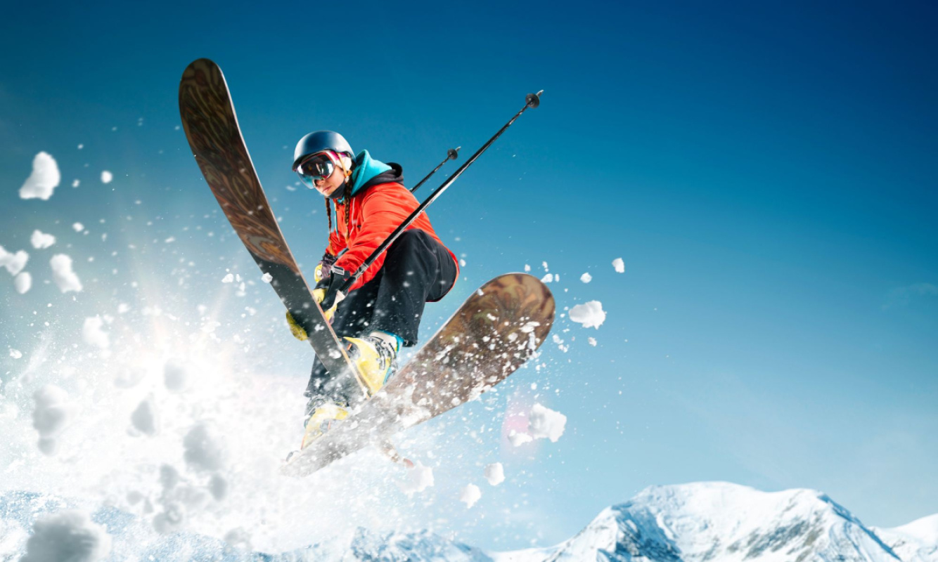 Diebstahlschutz für Skier