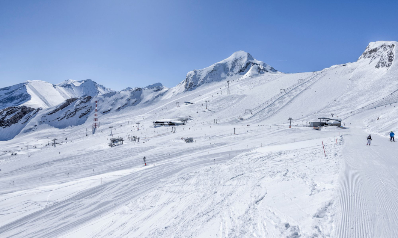 Gletscherskigebiet am Kitzsteinhorn Gletscherskigebiet am Kitzsteinhorn