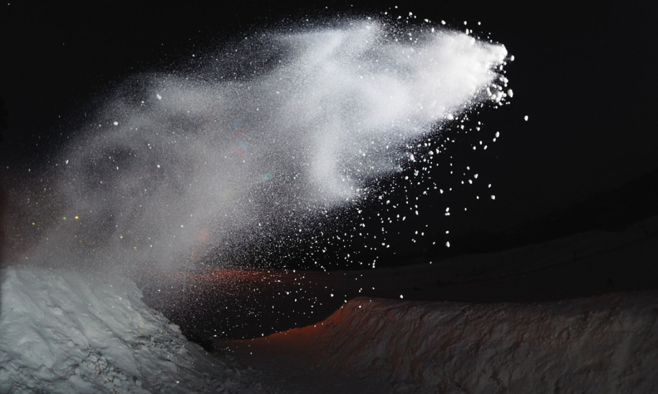 Nachtskifahren an der Thaler Höhe Nachtskifahren an der Thaler Höhe