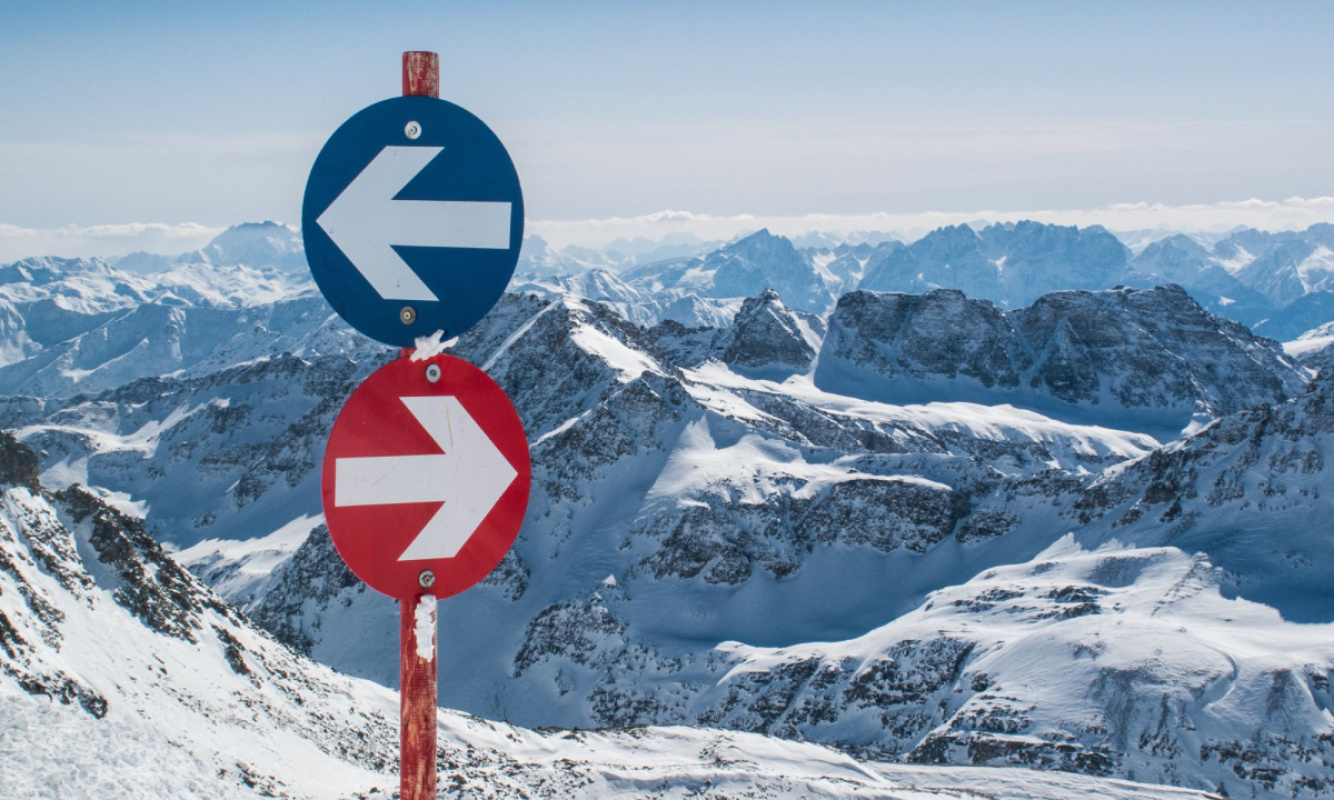 Skigebiete mit vielen blauen Pisten Skigebiete mit vielen blauen Pisten