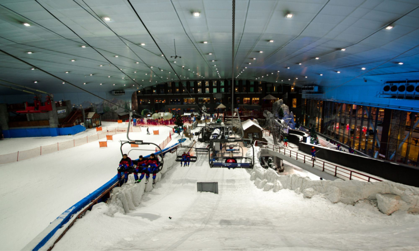 Skihalle in Dubai Skihalle in Dubai