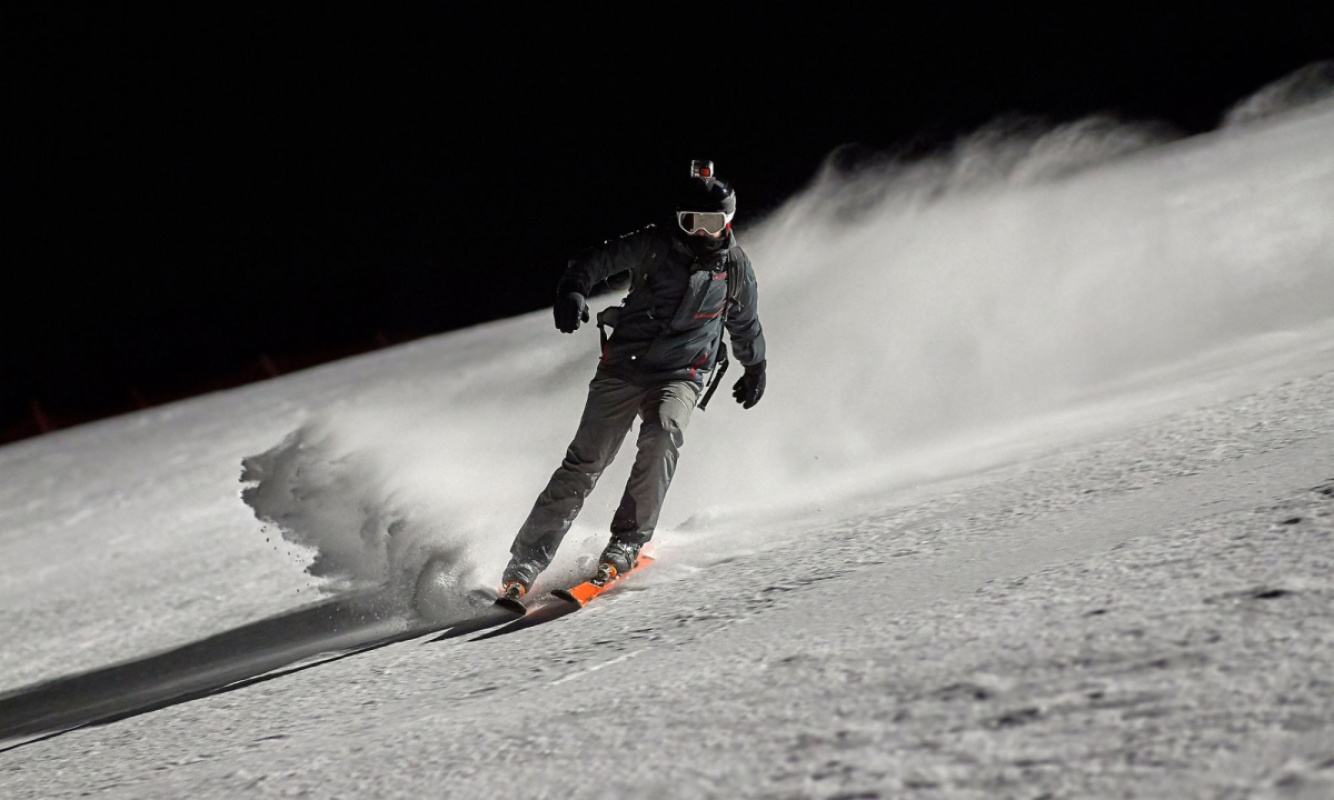 Nachtskifahren im Allgäu
