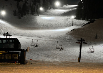 Nachtskifahren im Allgäu