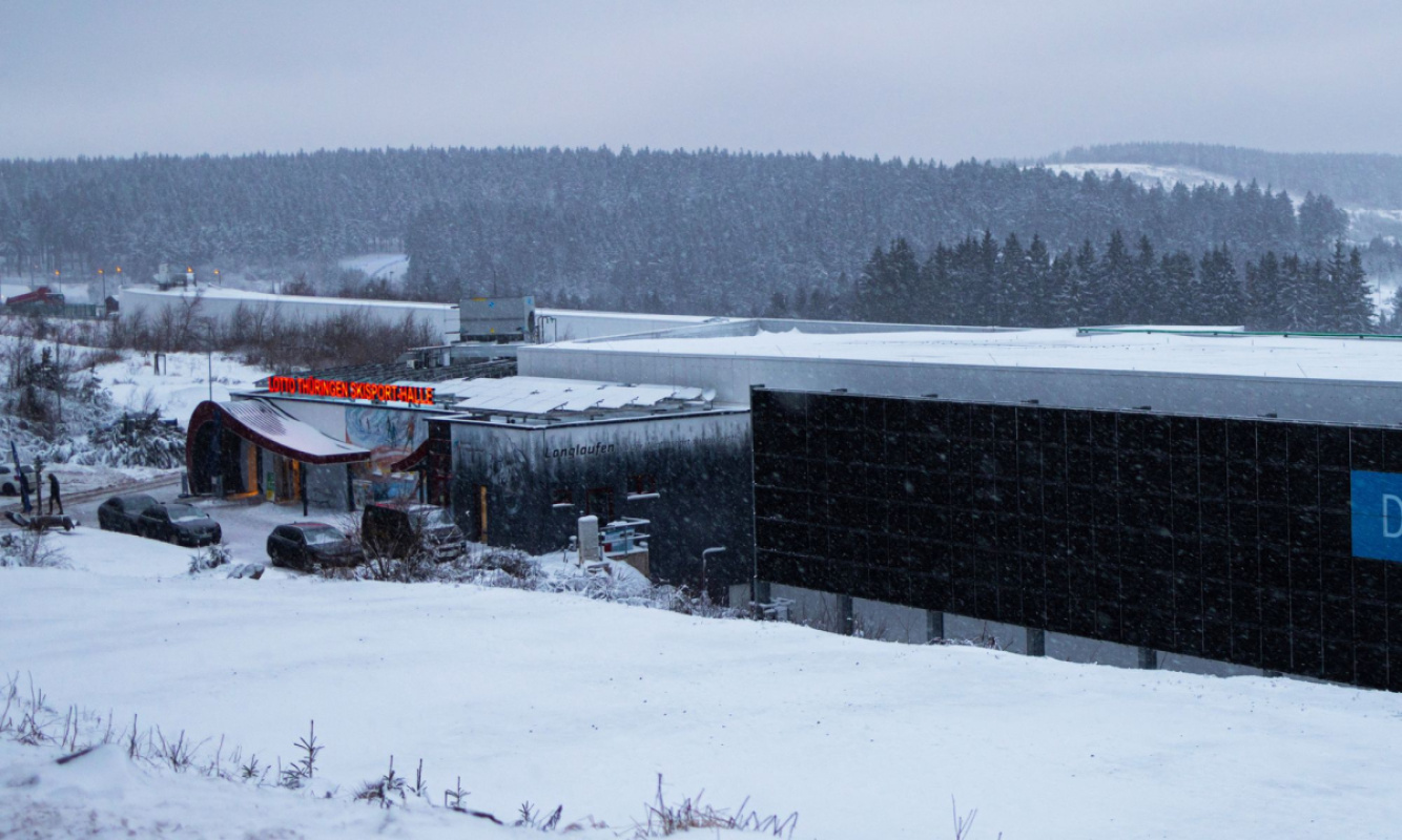 Skisporthalle in Oberhof