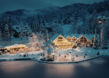 Bergseen im Winter Bergseen im Winter