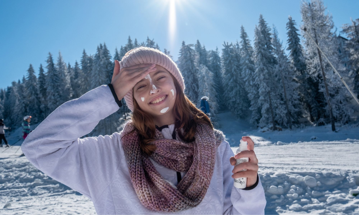 Sonnenschutz beim Skifahren