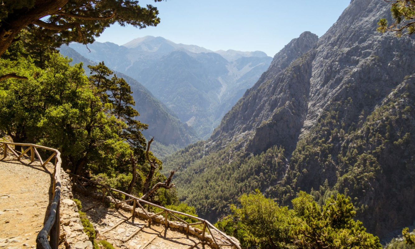 Wandern auf Kreta im Winter