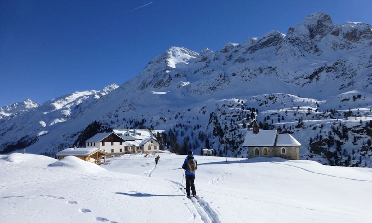 Die Zufallhütte in der Ortlergruppe Die Zufallhütte in der Ortlergruppe