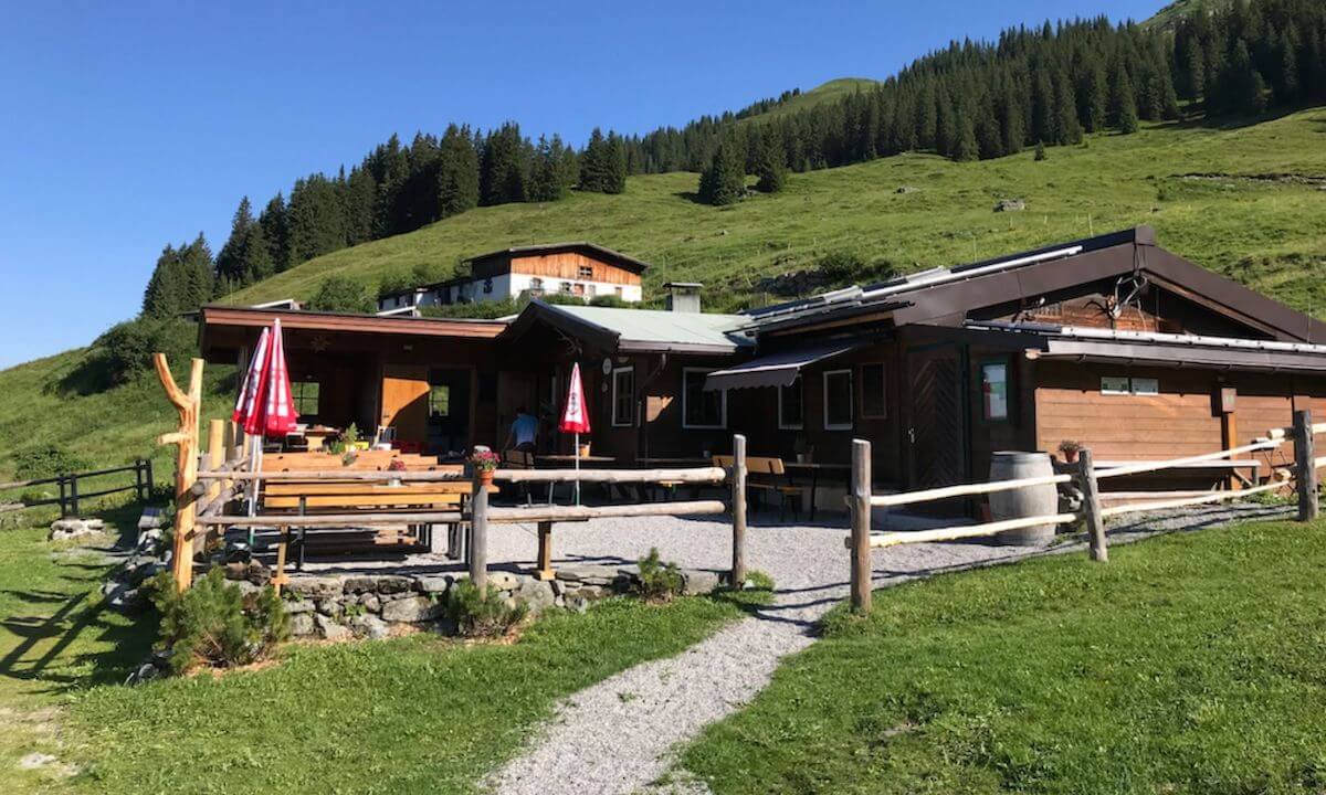 Die Hochwildalm in den Kitzbüheler Alpen Die Hochwildalm in den Kitzbüheler Alpen